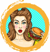 Featured author image: Seafood Burger